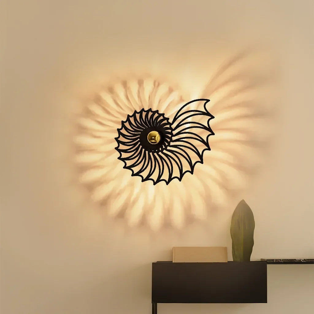 Staircase Wall Lamp Handmade Ceramic Soft Side Lighting