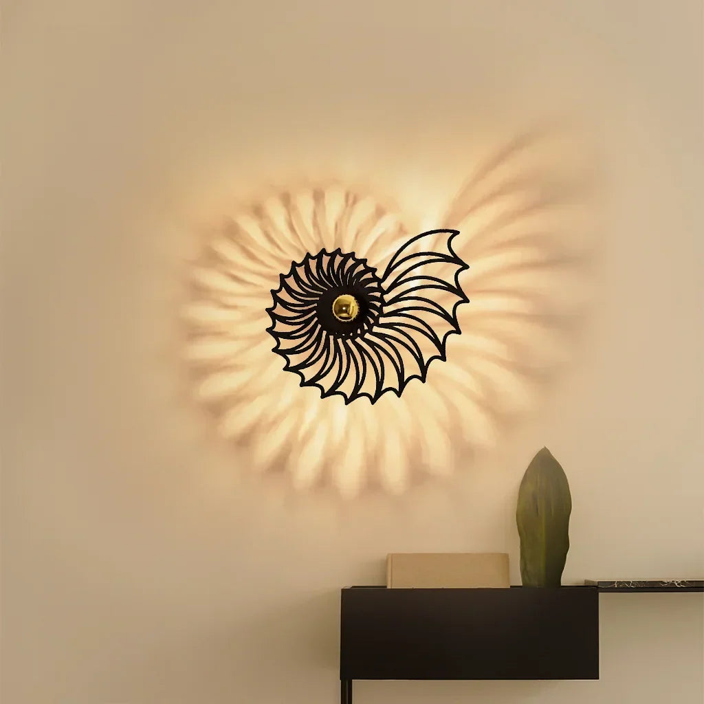 Staircase Wall Lamp Handmade Ceramic Soft Side Lighting
