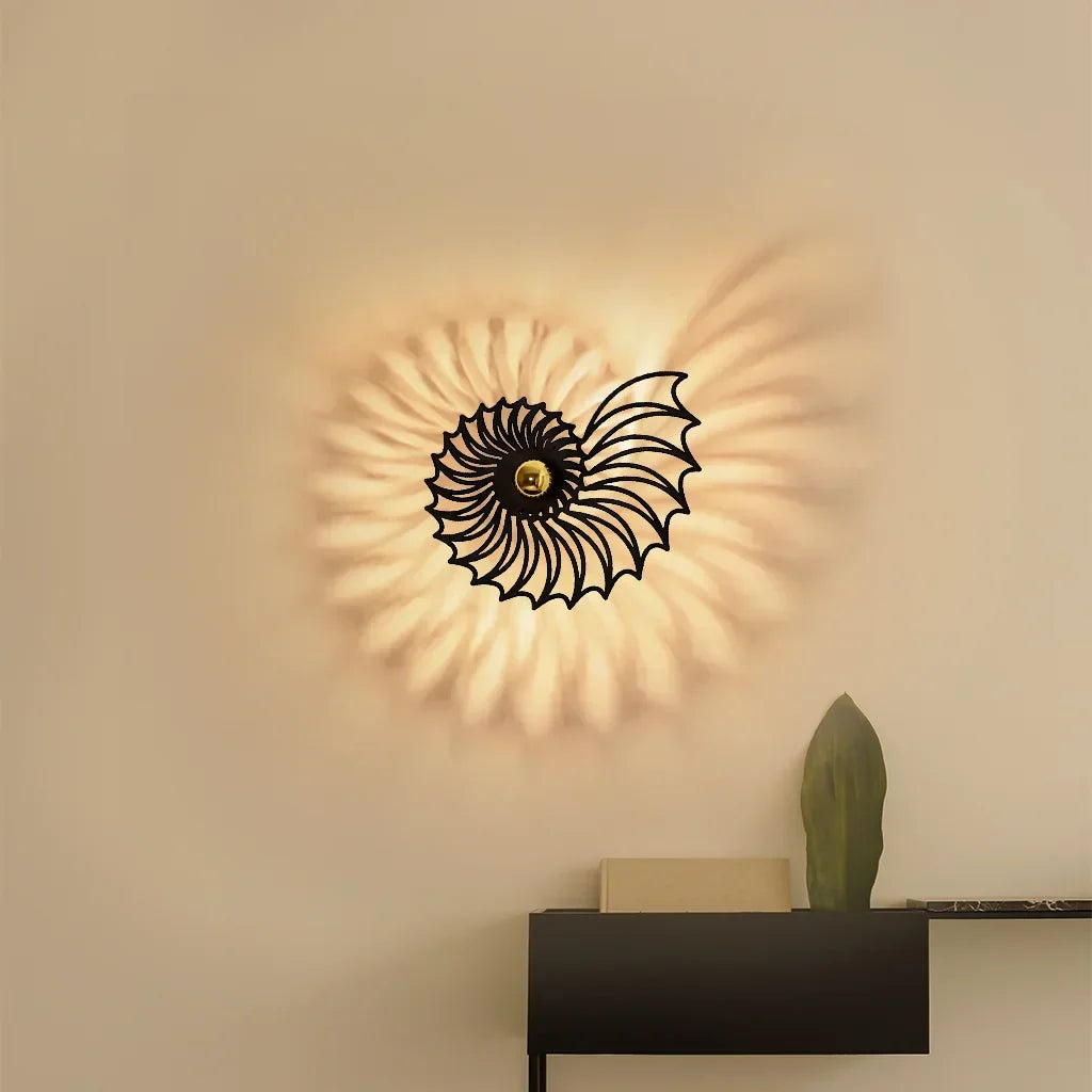 Staircase Wall Lamp Handmade Ceramic Soft Side Lighting