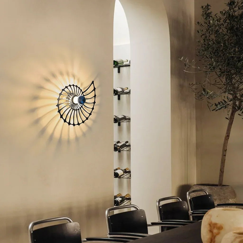 Staircase Wall Lamp Handmade Ceramic Soft Side Lighting