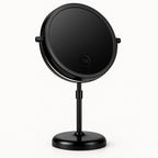 Standing Makeup Mirror 10x Magnification Rechargeable Dimmable LED