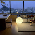 Standing Moon Lamp Adjustable Brightness LED Realistic Moon Surface