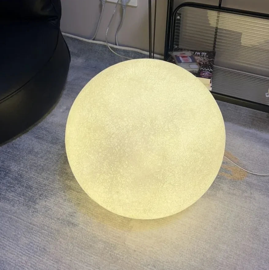 Standing Moon Lamp Adjustable Brightness LED Realistic Moon Surface