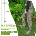 Standing Weed Puller Triple Steel Claws & Foot Pedal