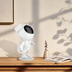 Star Projector Adjustable Projection 8-Color Remote & Timer