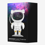 Star Projector Lamp Astronaut Design Dimmable Remote & Timer