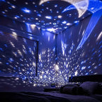 Star Projector Night Light 360 Degree Rotating Rechargeable Timer