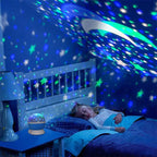 Star Projector Night Light 360 Degree Rotating Rechargeable Timer