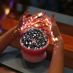 Star Projector Night Light 360 Degree Rotating Rechargeable Timer