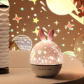 Star Projector Night Light USB Rechargeable Music & Timer