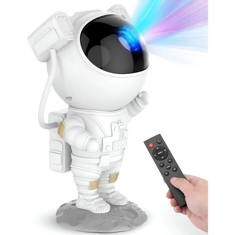 Star Projector Night Light USB Rechargeable Remote & Timer