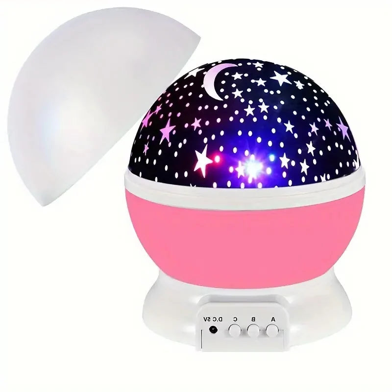 Star Projector Rotating Stars & Built-In Music
