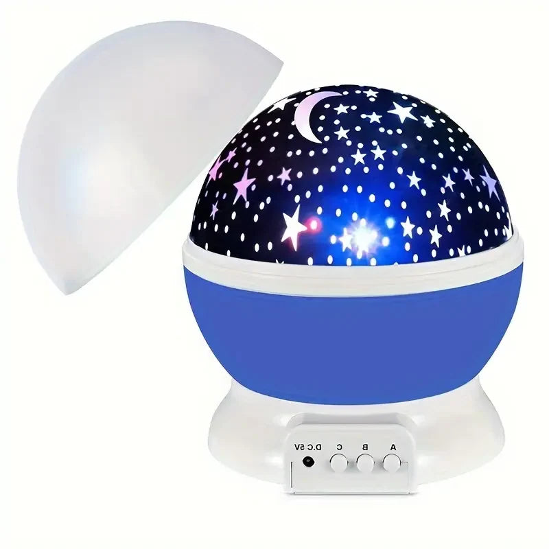 Star Projector Rotating Stars & Built-In Music