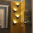 Star-Shaped Soft Diffused Wall Light