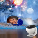 Starry Sky Projector 360° Rotation 13 Interchangeable Discs USB-C