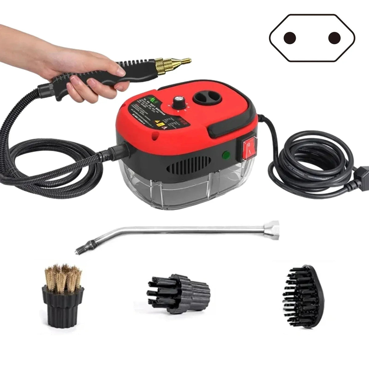Steam Cleaner 2500W High-Pressure Six Adjustable Settings