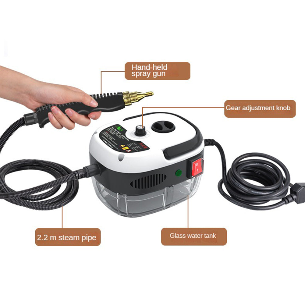 Steam Cleaner 2500W High-Pressure Six Adjustable Settings