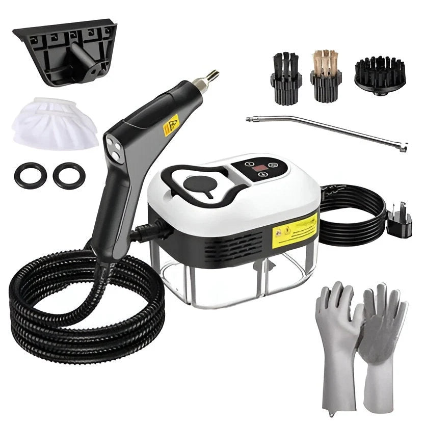 Steam Cleaner Portable 4.5 Bar 5 Brush Heads