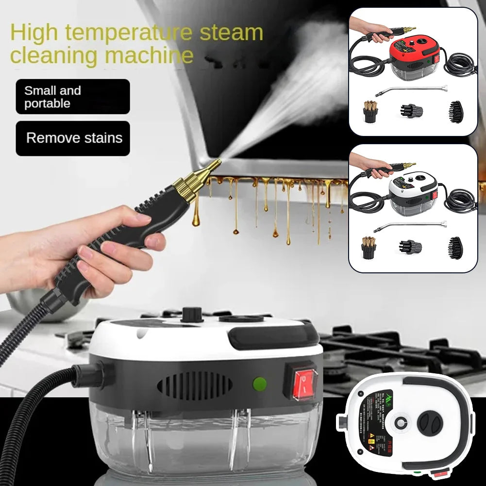 Steam Cleaner Powerful 2500W 6 Adjustable Settings Chemical-Free