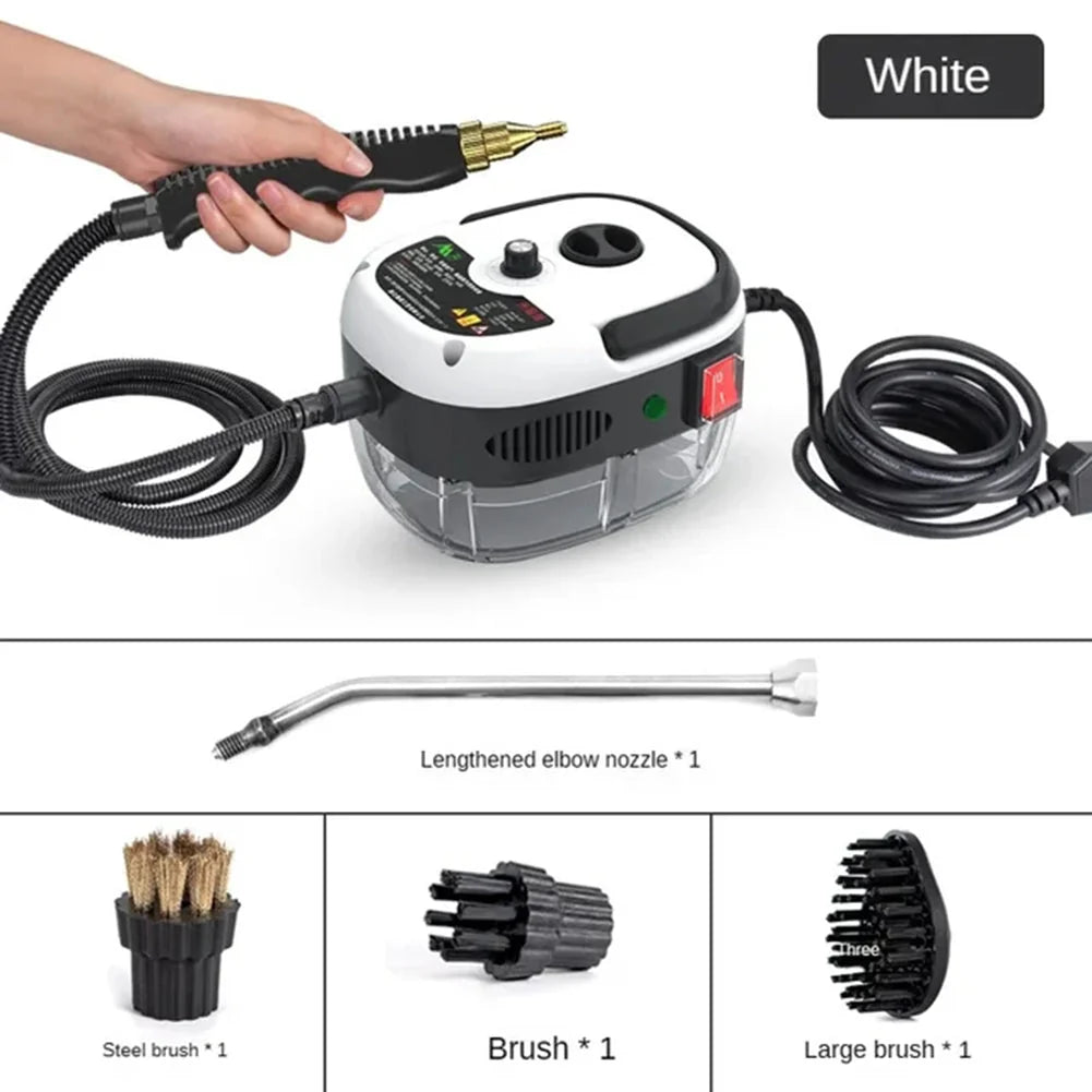 Steam Cleaner Powerful 2500W 6 Adjustable Settings Chemical-Free