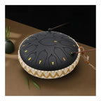 Steel Tongue Drum 8-Note Portable 12 Inch