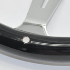 Steering Wheel 15-Inch Peach Wood Electroplated Finish