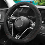 Steering Wheel Cover Carbon Fiber Anti-Slip & Moisture-Wicking