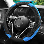 Steering Wheel Cover Carbon Fiber Texture & Breathable Anti-Slip
