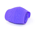 Steering Wheel Cover Crocodile-Texture Massage Nodules Fits 14–16 Inch