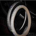 Steering Wheel Cover PU Leather Anti-Slip Universal 38cm