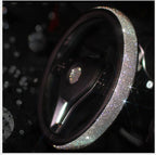 Steering Wheel Cover PU Leather Anti-Slip Universal 38cm