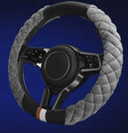 Steering Wheel Cover Plush & Non-Slip Universal Fit