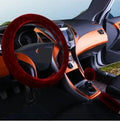 Steering Wheel Cover Wool Plush Non-Slip 15 Inch Fit