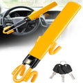 Steering Wheel Lock Four-Hook & Double-Row Cylinder