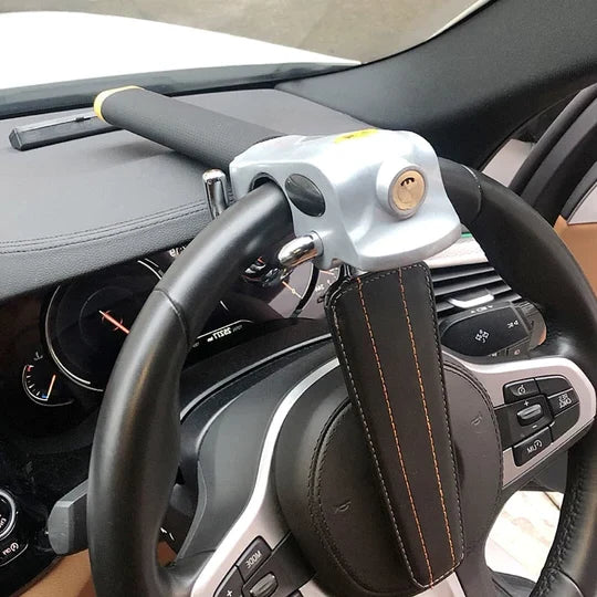 Steering Wheel Lock Three-Direction Steel Alloy Horn Alert