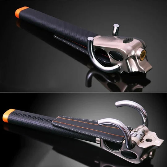 Steering Wheel Lock Three-Direction Steel Alloy Horn Alert