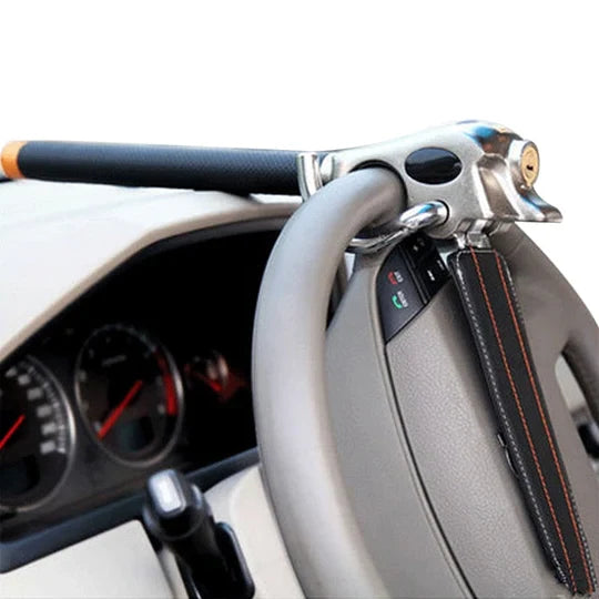 Steering Wheel Lock Three-Direction Steel Alloy Horn Alert