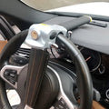 Steering Wheel Lock Three-Directional Locking Leather-Cushioned