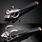 Steering Wheel Lock Three-Directional Locking Leather-Cushioned