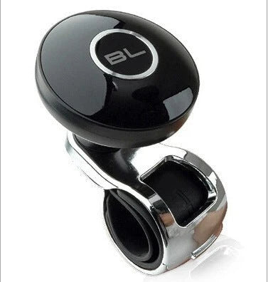 Steering Wheel Spinner Knob Ergonomic Grip & Tool-Free Clamp