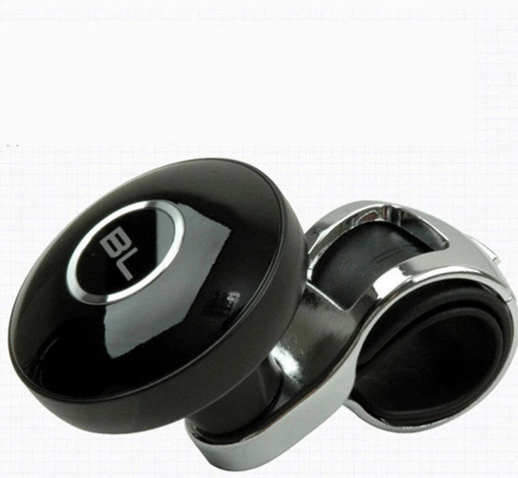 Steering Wheel Spinner Knob Ergonomic Grip & Tool-Free Clamp