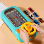 Steering Wheel Toy Interactive Racing Dual Power