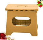 Step Stool Foldable Carry Handle & Anti-Slip Feet