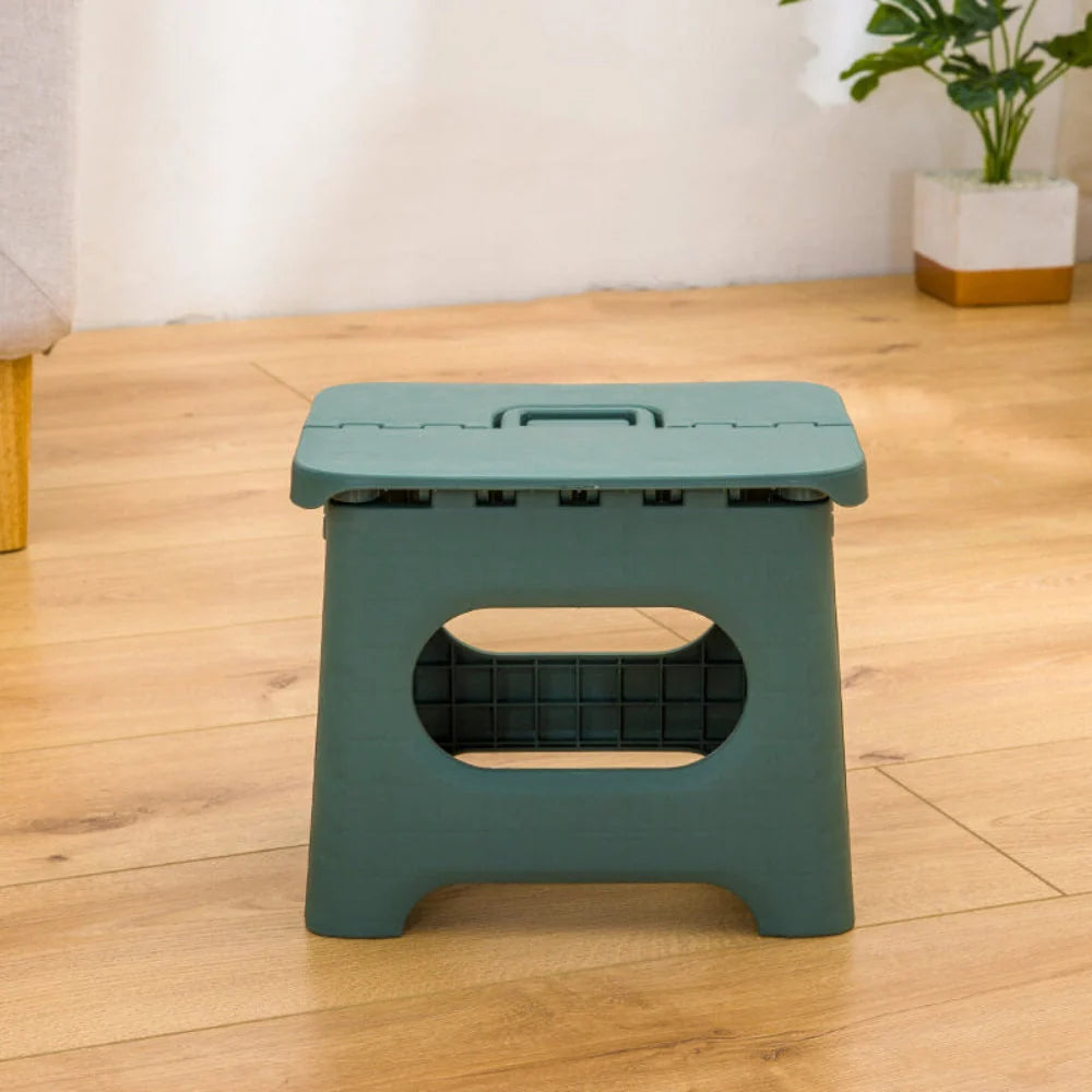 Step Stool Foldable Carry Handle & Anti-Slip Feet
