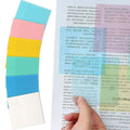 Sticky Notes Transparent No-Residue Adhesive Set of 8