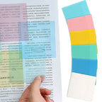 Sticky Notes Transparent No-Residue Adhesive Set of 8