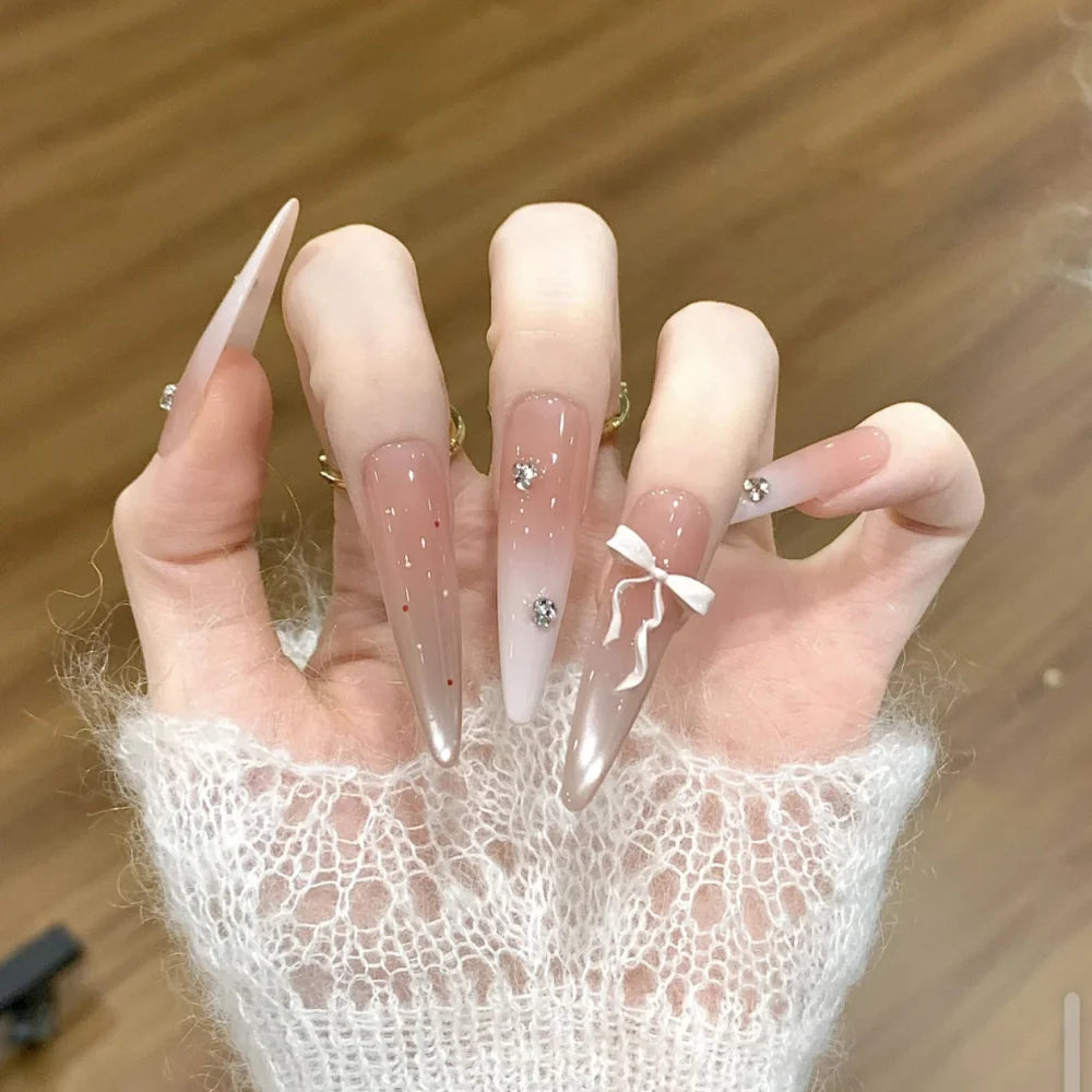 Stiletto Nail Extensions Artistic Designs & Easy Application