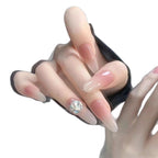 Stiletto Nail Extensions Crystal Accent & Easy Application