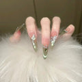 Stiletto Nail Extensions Floral Durable & Easy Application