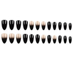 Stiletto Nail Extensions Glitter Ombre Easy At-Home Application